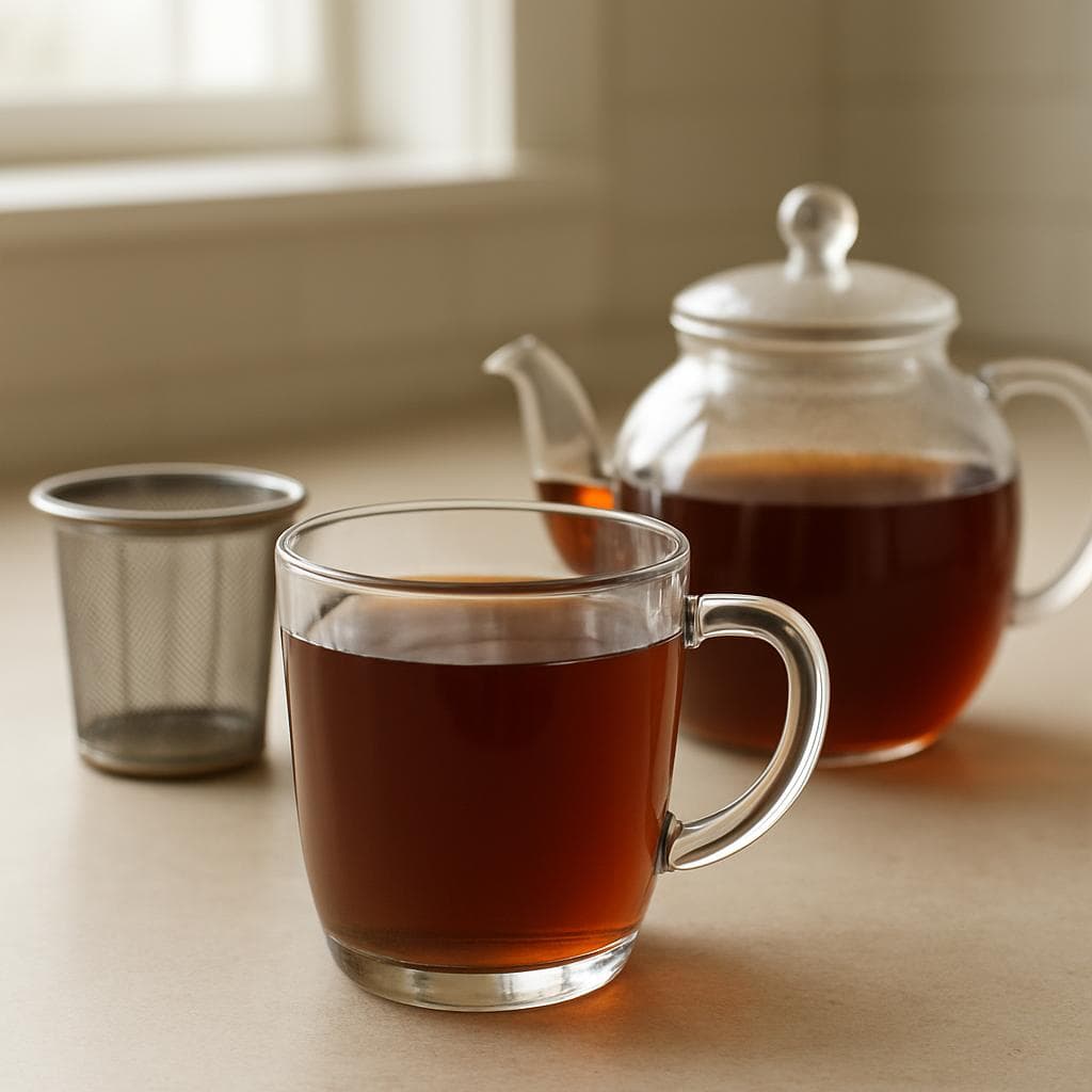 Имбирный айс-ти с апельсином и мятой: шаг 1