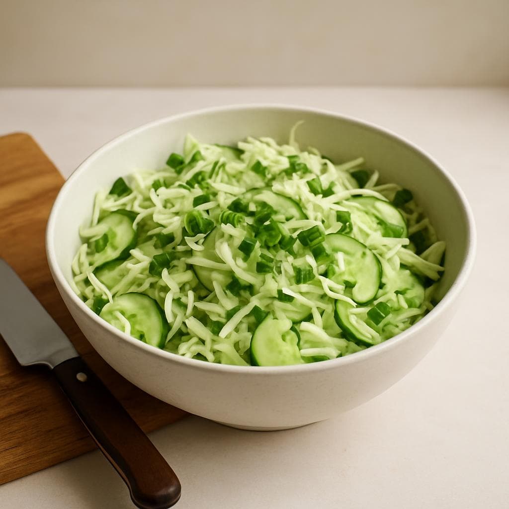 Салат с говядиной, печёной морковью и хрустящей капустой: шаг 3