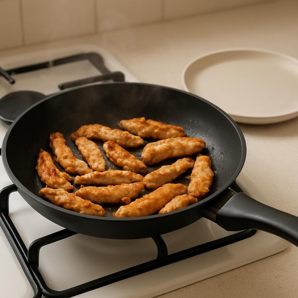 Салат с индейкой, печёной тыквой и яблоком: шаг 2