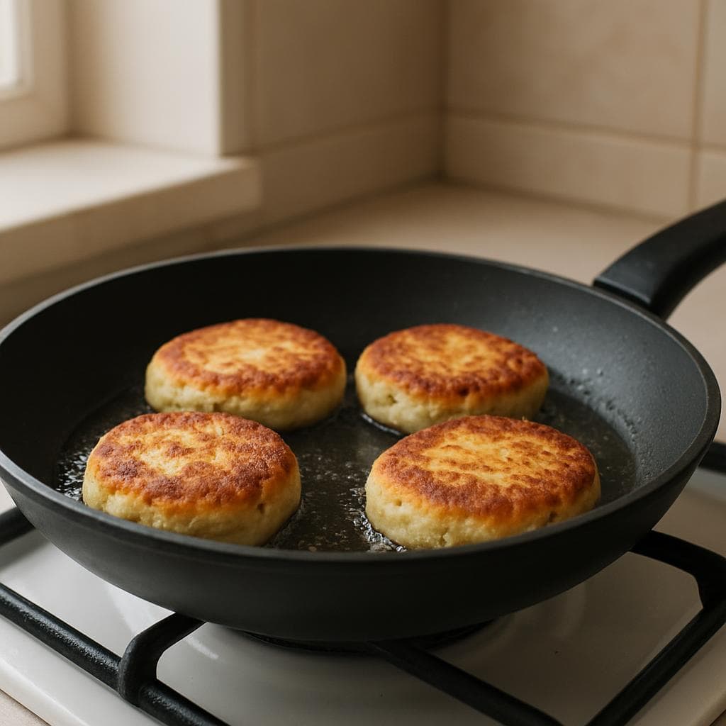 Сырники с грушей и маком: шаг 4