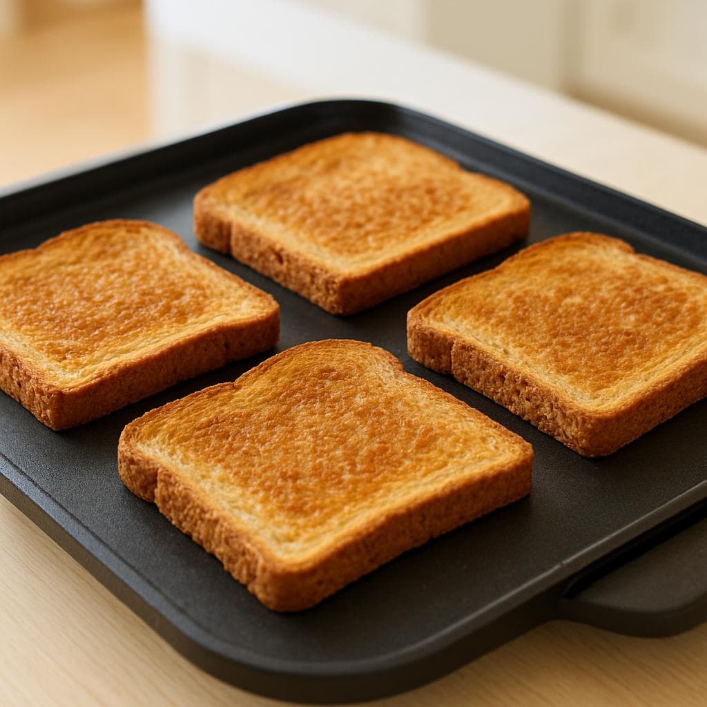 Тосты с лососем, яйцом и творожным кремом: шаг 3