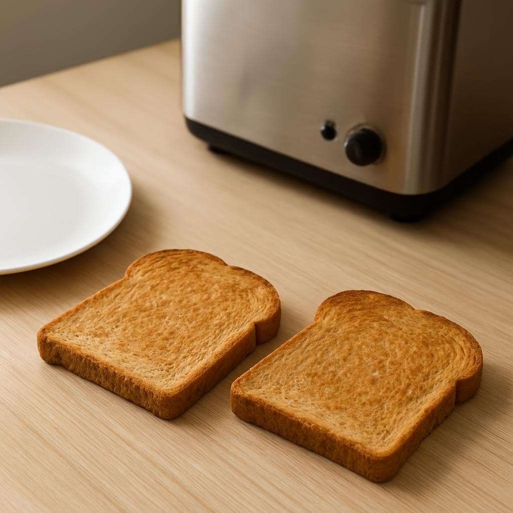 Тосты с рикоттой, яйцом и грибами: шаг 1