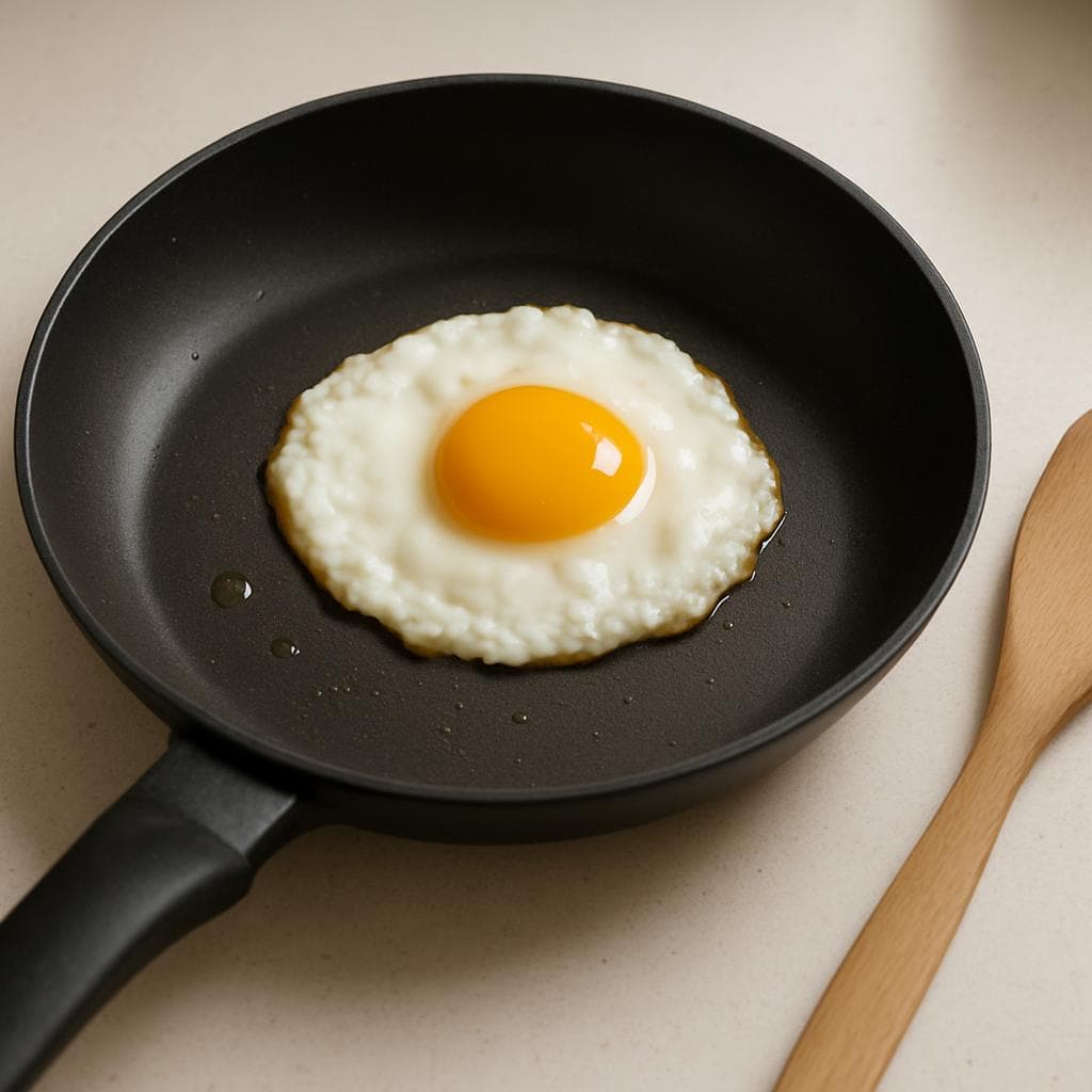 Тосты с рикоттой, яйцом и томатами: шаг 3