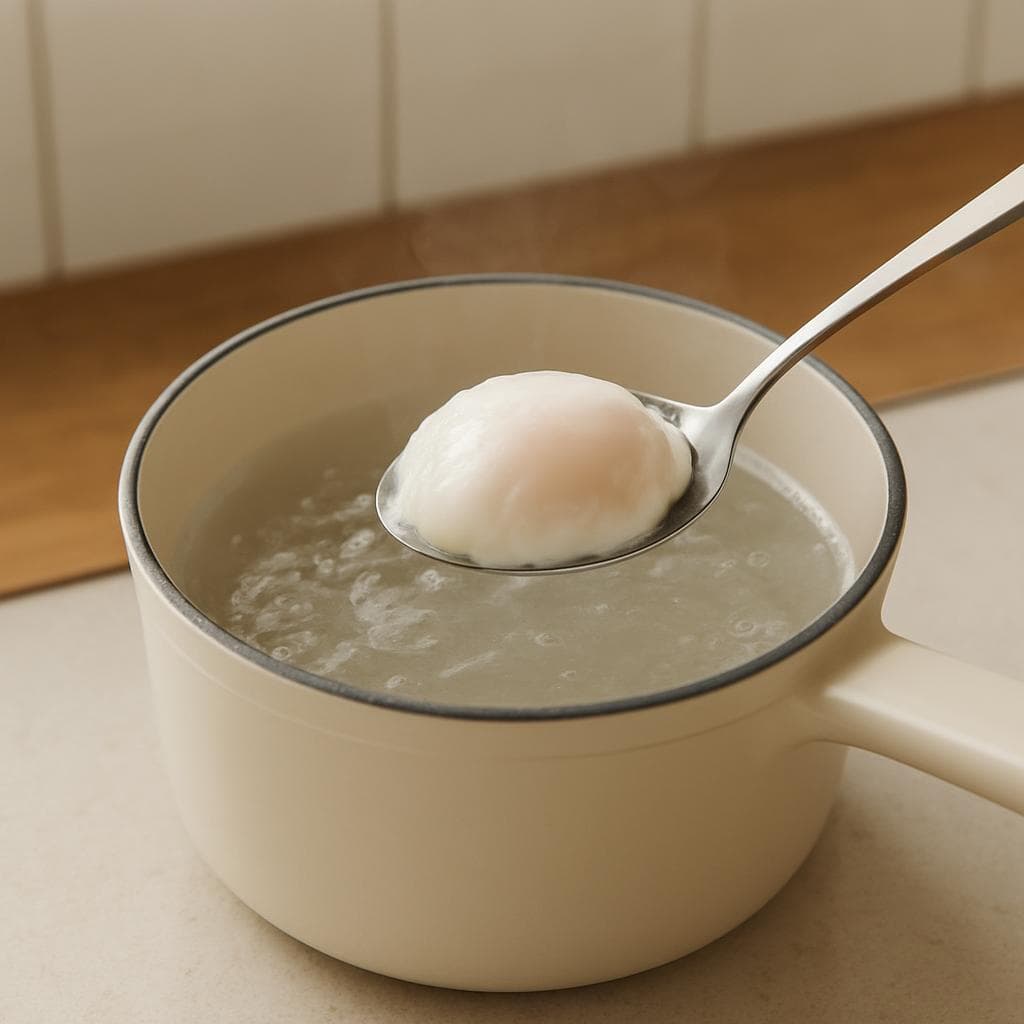 Тосты с яйцом пашот, авокадо и фасолевым кремом: шаг 4