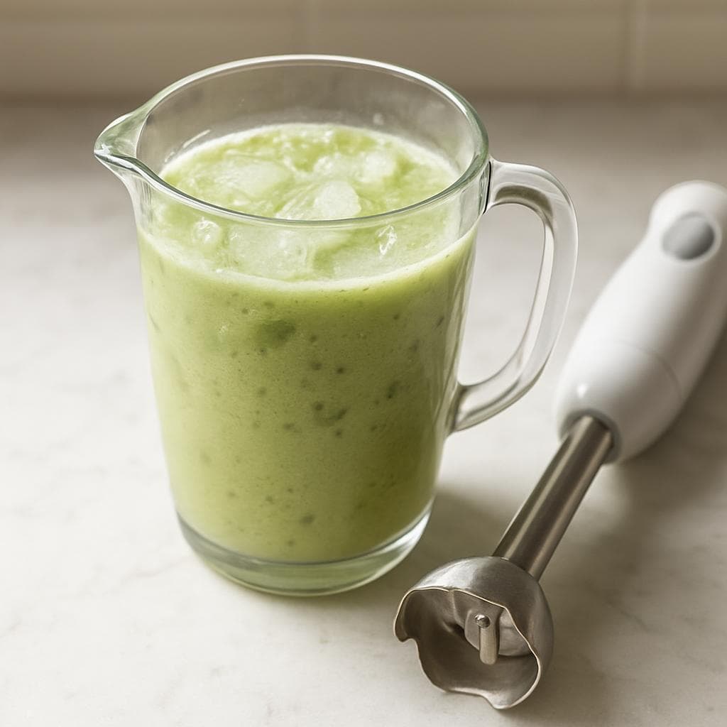 Яблочно-сельдереевый айс-ти с лимоном: шаг 4