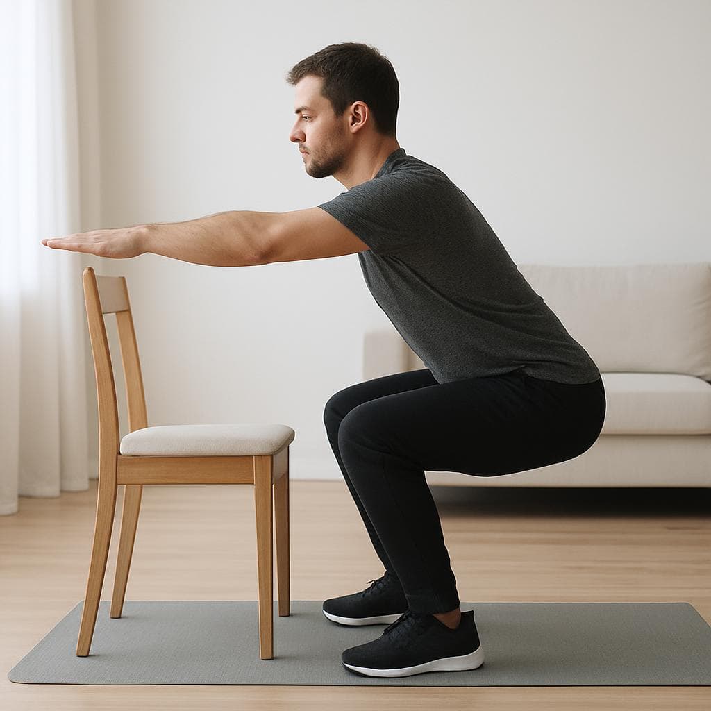 Домашний комплекс для спины, корпуса и ног: шаг 2