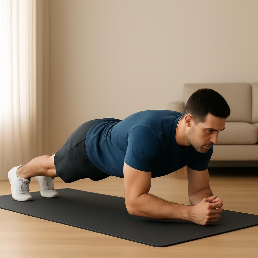 Кор и спина дома без лишней нагрузки: шаг 2