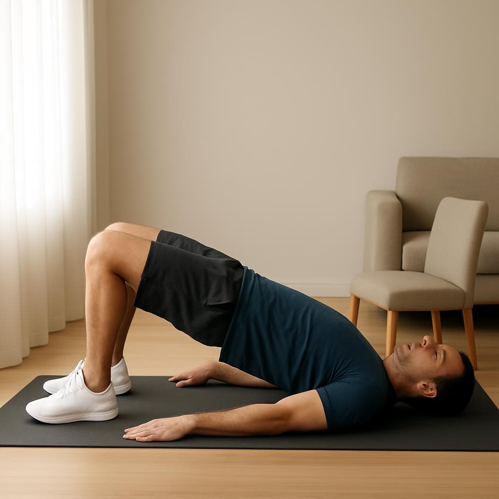 Кор и спина дома без лишней нагрузки: шаг 4