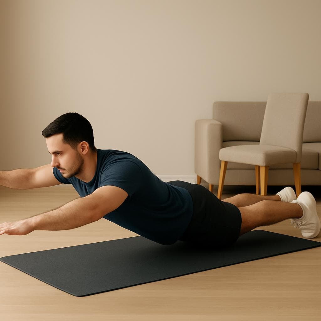 Кор и спина дома без лишней нагрузки: шаг 5