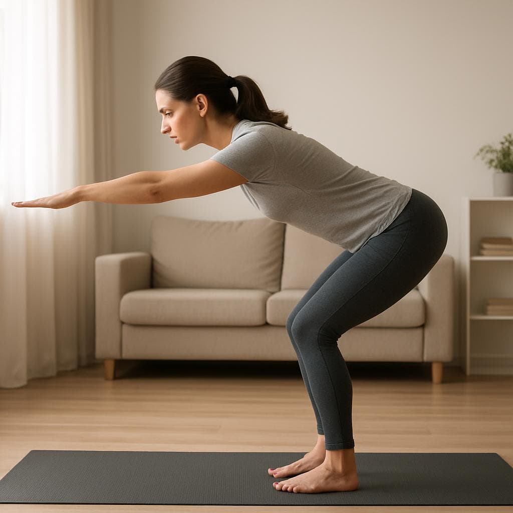 Activación suave de cuerpo completo en casa: шаг 3
