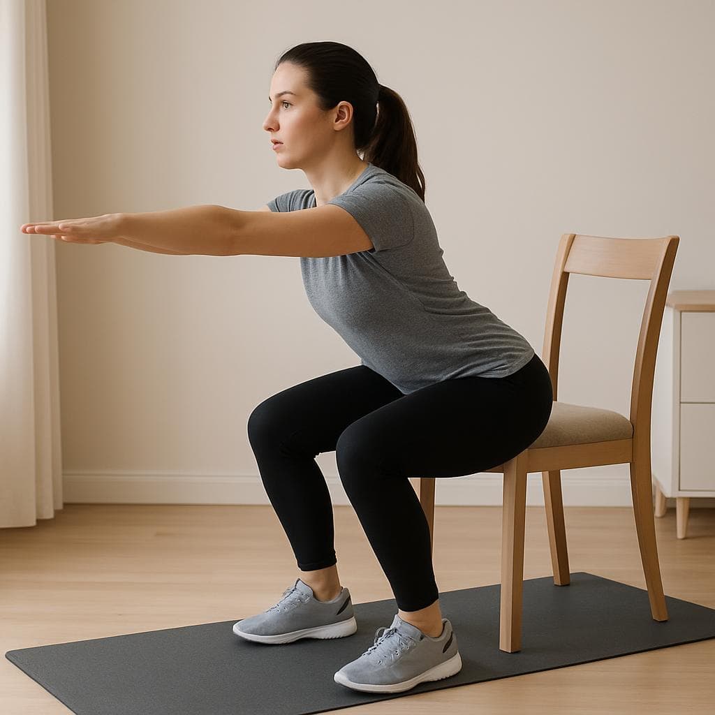 Спокойный домашний комплекс без прыжков: шаг 2